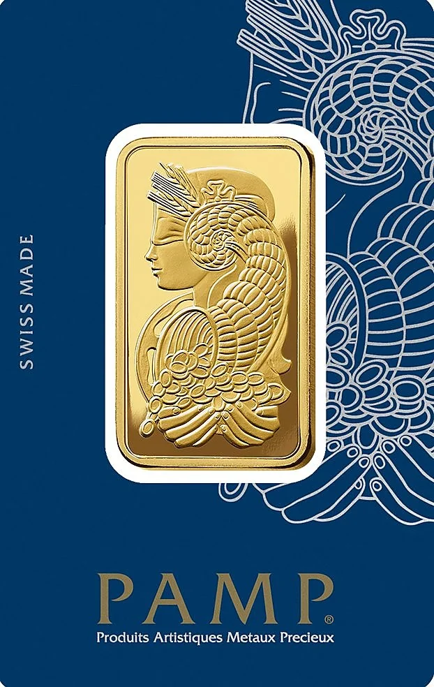 PAMP SUISSE gold bar