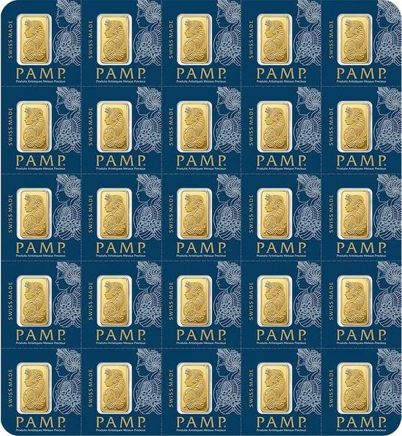 Lady Fortuna Multigram 25 Gram Gold Bar