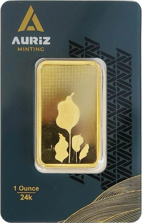 Auriz 1 Ounce Gold Bar