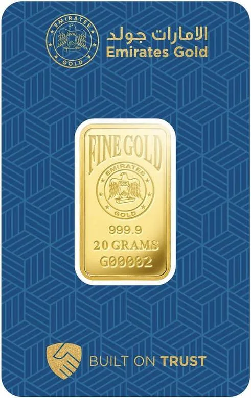 Emirates Gold 20 Gram Gold Bar