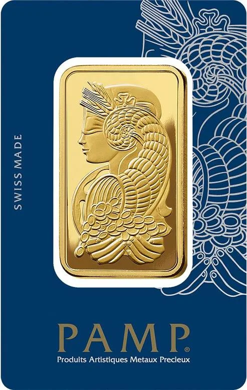 Lady Fortuna 100 Gram Gold Bar