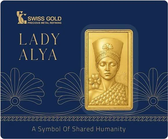 Lady Alya 5 Gram Gold Bar