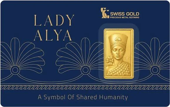 Lady Alya 10 Gram Gold Bar